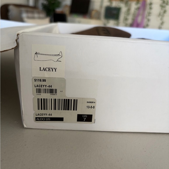 Aldo Olive Lace-Up Over-the-Knee Boots - Picture 6 of 6